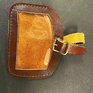 Leather Travel Tag